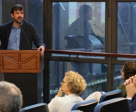 Encontro do Serviço Alemão de Intercâmbio Acadêmico com os ex-bolsistas do DF. 31/10/2025 Foto: Beto Monteiro/Ascom UnB